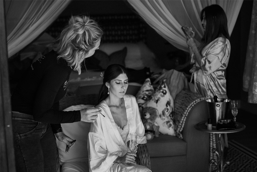 VALENTINA & OMAR: SAFARI WEDDING novia-belleza 