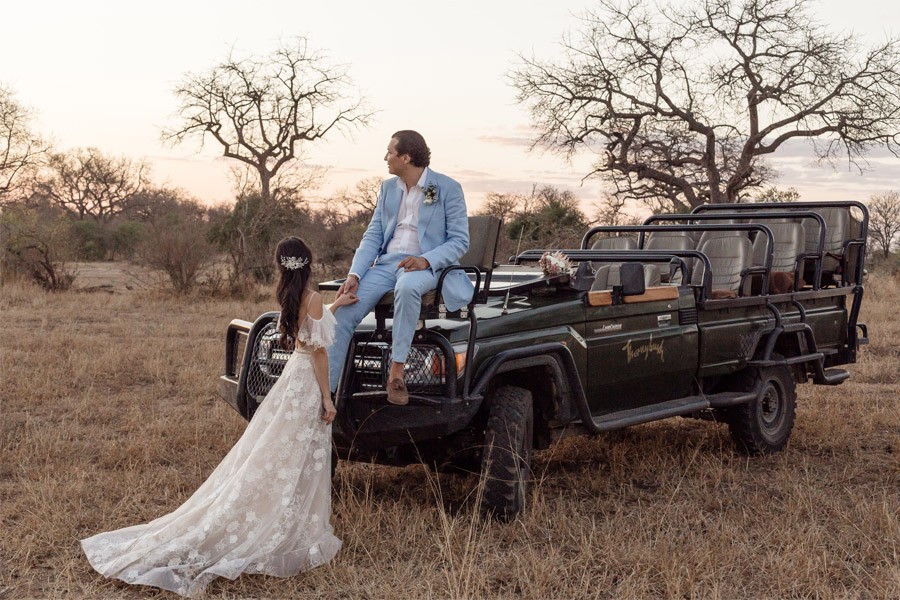 VALENTINA & OMAR: SAFARI WEDDING reportaje-novios-1 