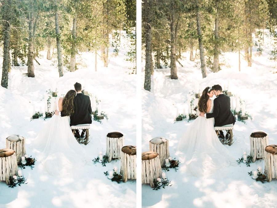 UNA ROMÁNTICA BODA DE INVIERNO boda-invierno-ceremonia 