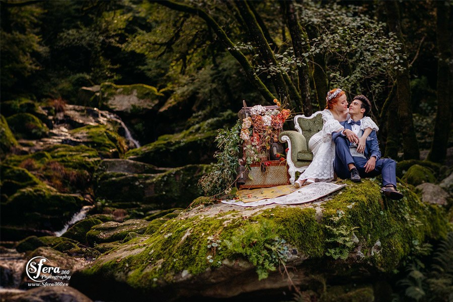 AMOR A ORILLAS DEL TOXA invierno-boda 