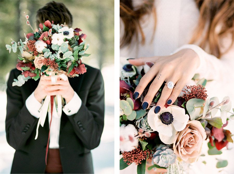 UNA ROMÁNTICA BODA DE INVIERNO ramo-invierno-novia 