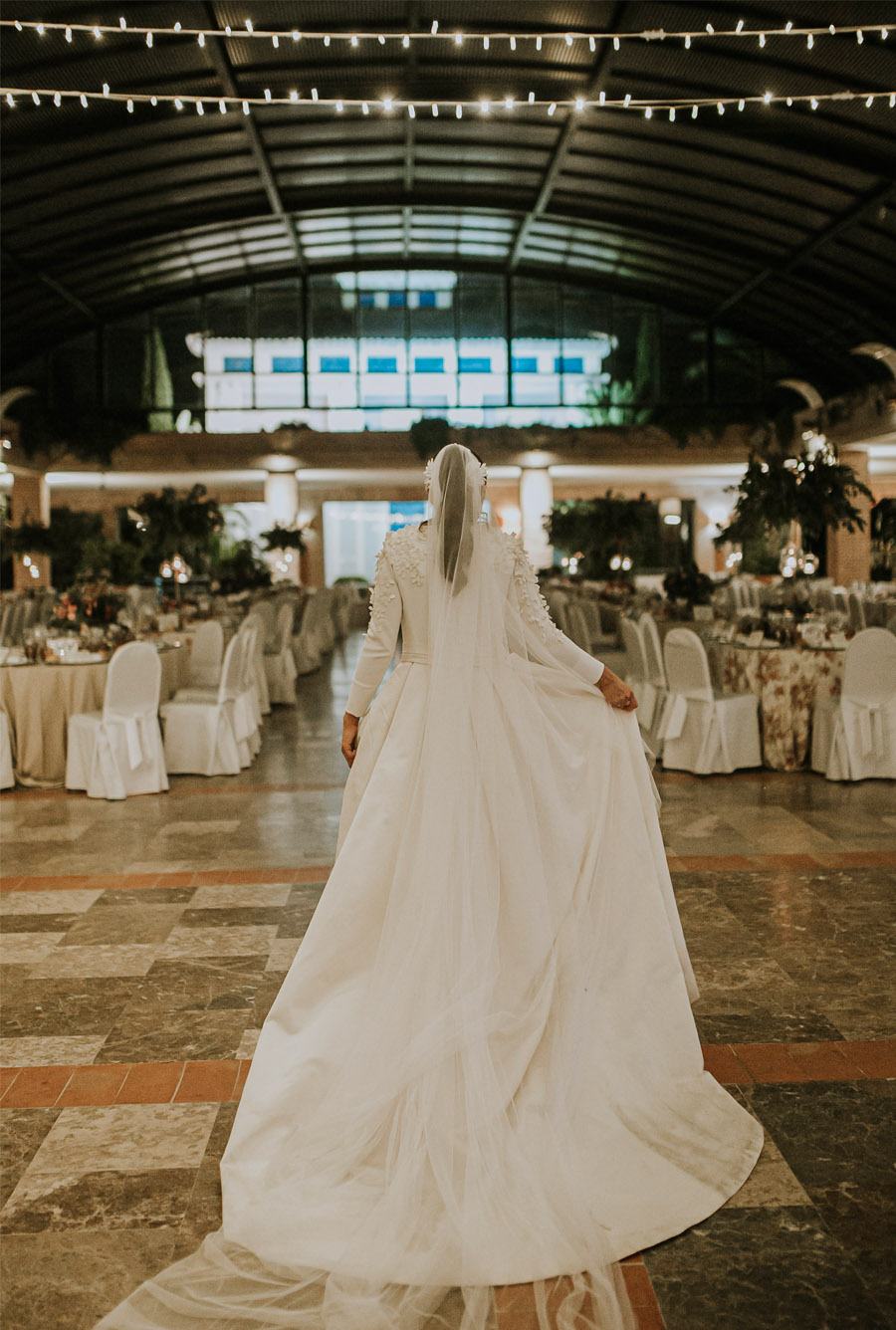 Mª CARMEN & DANI: UNA BODA LLENA DE LUZ novia 