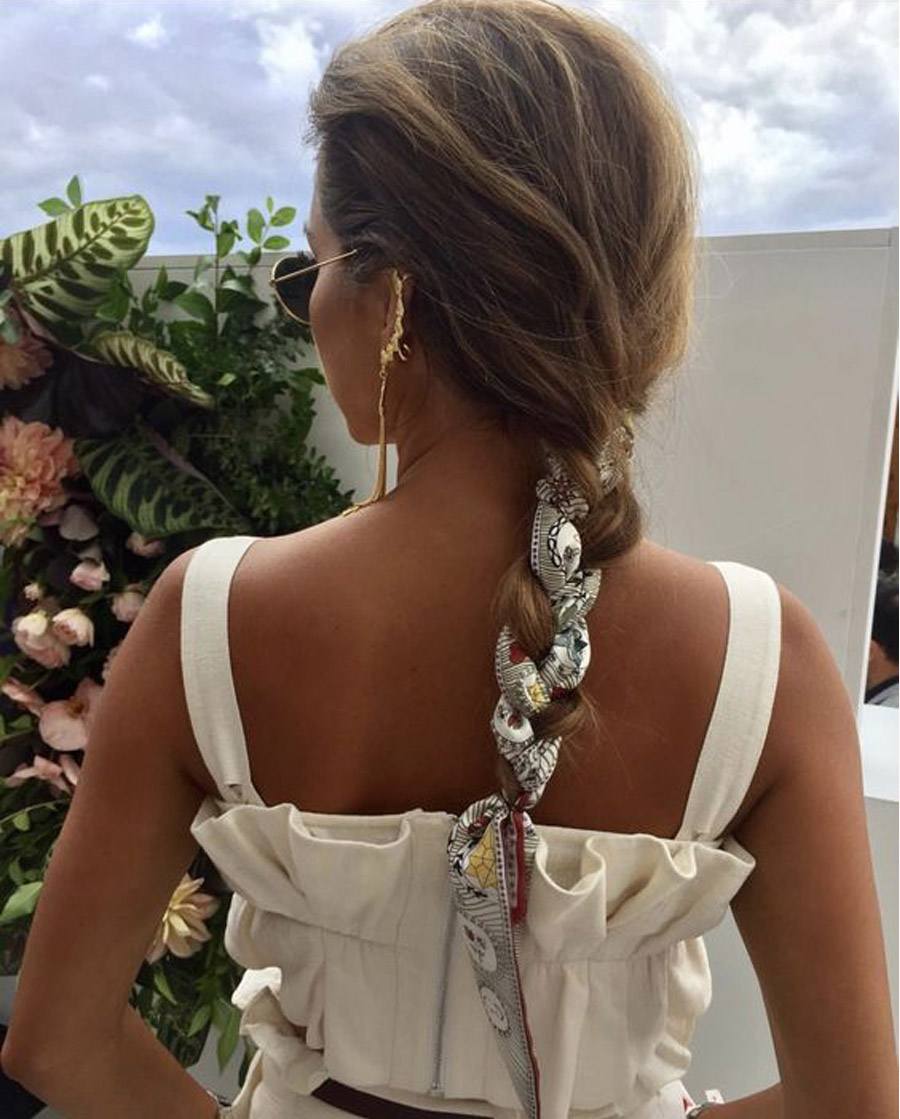 TRENZAS CON PAÑUELO, LA NUEVA TENDENCIA PARA INVITADAS invitada-trenza 