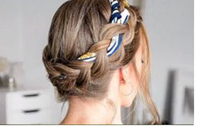 TRENZAS CON PAÑUELO, LA NUEVA TENDENCIA PARA INVITADAS invitada-trenzas 