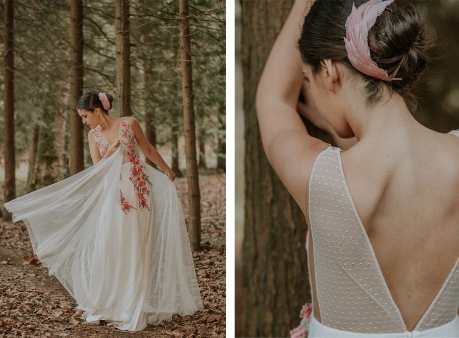 BODA MÁGICA EN EL BOSQUE vestido-novia 