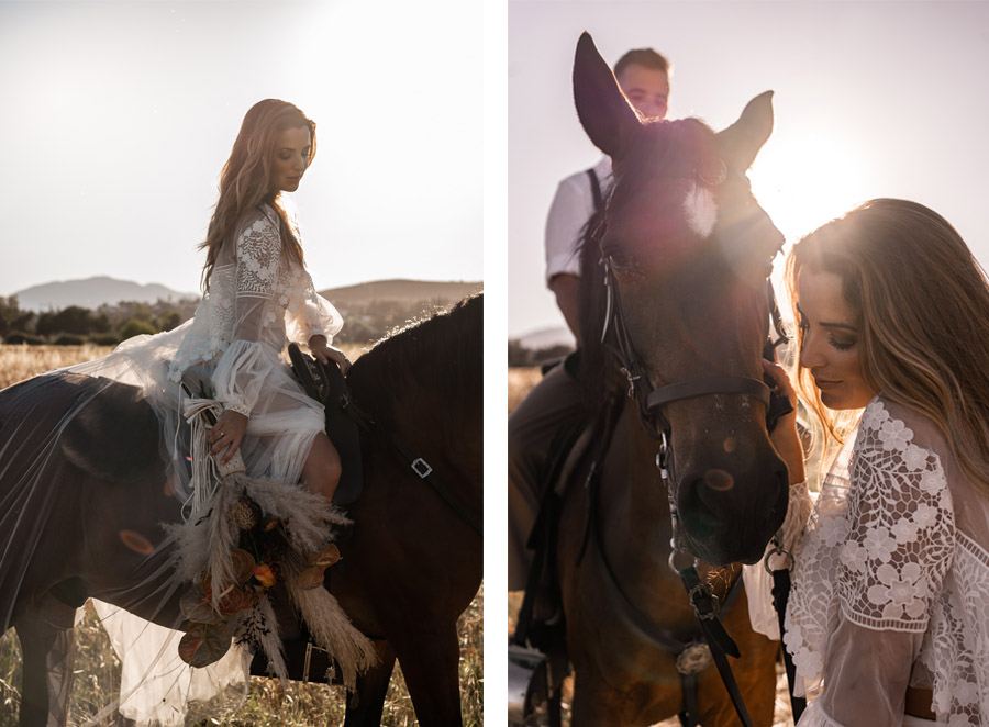 JESSICA & JUAN: WINDS OF LOVE novia-caballo 