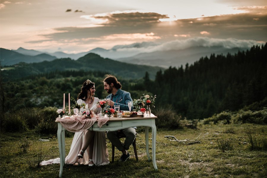 VERÓNICA Y AITOR: CUANDO EL AMOR TODO LO PUEDE boda-banquete 