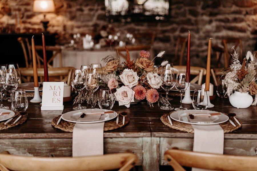 FLORINE & FLORIAN: ROMÁNTICA BODA DE OTOÑO mesa-boda-otono 