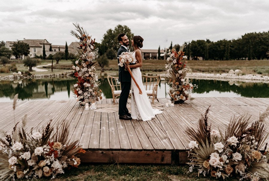 FLORINE & FLORIAN: ROMÁNTICA BODA DE OTOÑO novios-boda-otono 