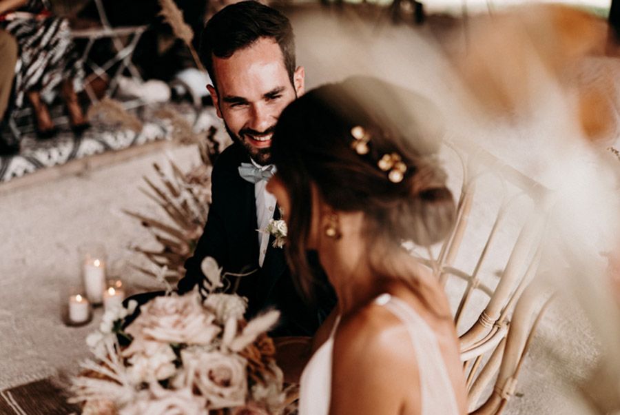 FLORINE & FLORIAN: ROMÁNTICA BODA DE OTOÑO novios-ceremonia-boda 