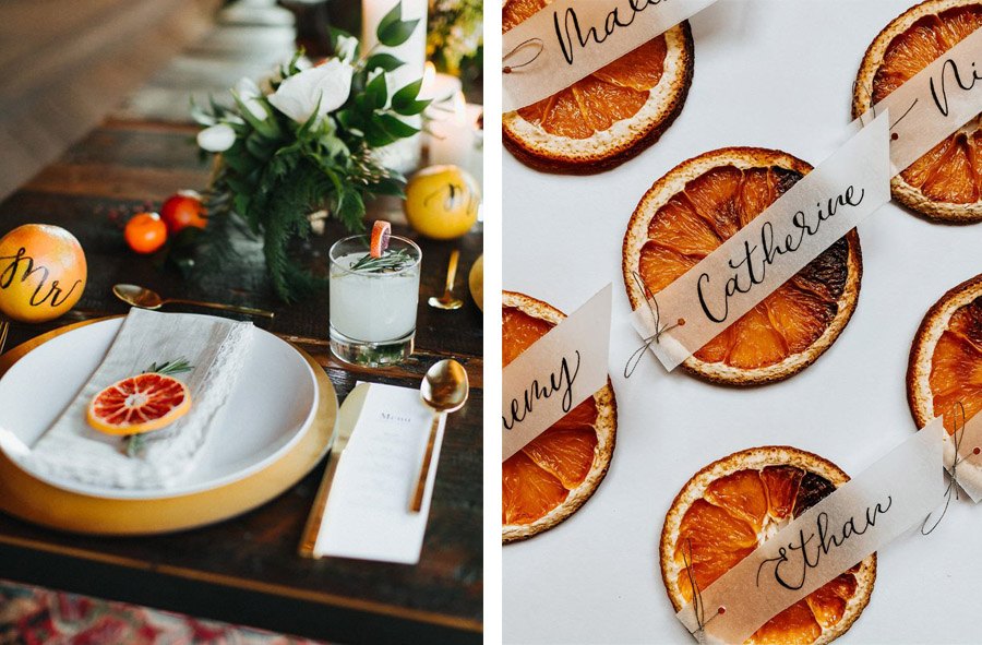 DECORACIÓN DE OTOÑO CON FRUTA SECA boda-otono-ideas-deco 