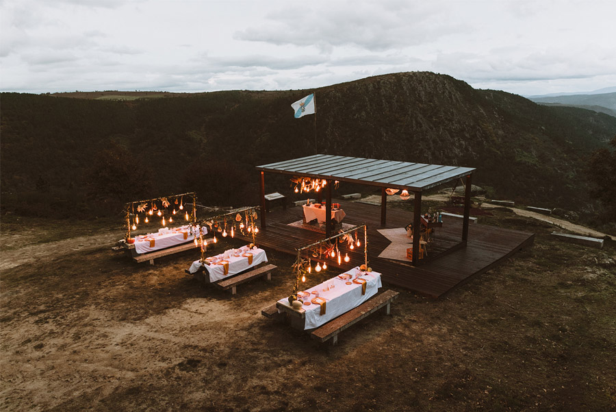 O NOSO CAMIÑO banquete-boda-rustica 