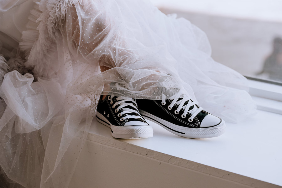 CITY WEDDING novia-converse 