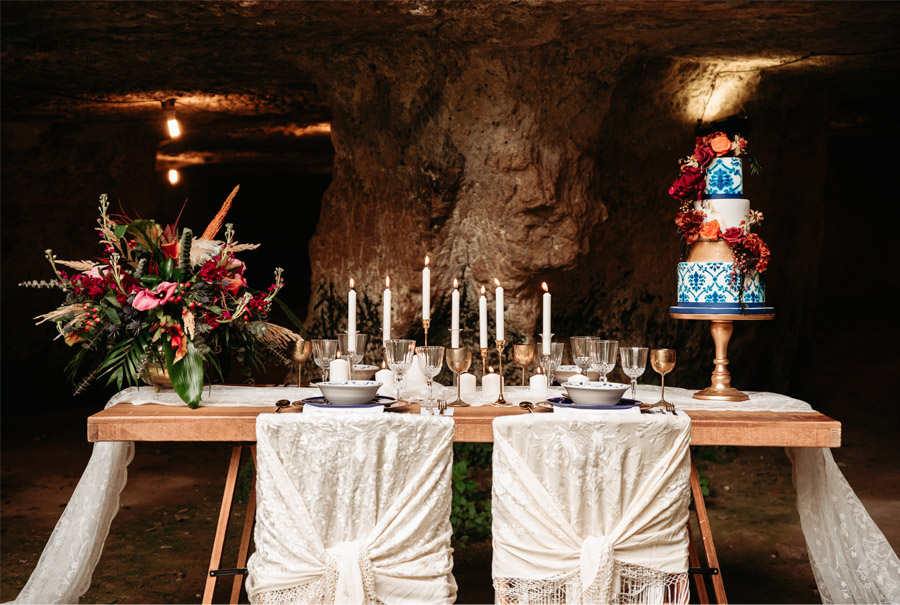 OMNIA VINCIT AMOR, EL AMOR TODO LO PUEDE mesa-boda 