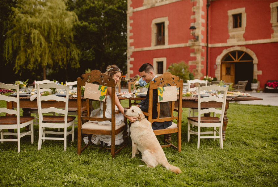 MIRACOLO, ESENCIA ITALIANA EN EL MONTE VASCO perro-boda 