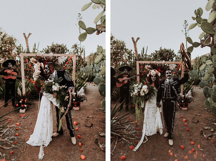 BODA EL DÍA DE DIFUNTOS boda-halloween-ceremonia 