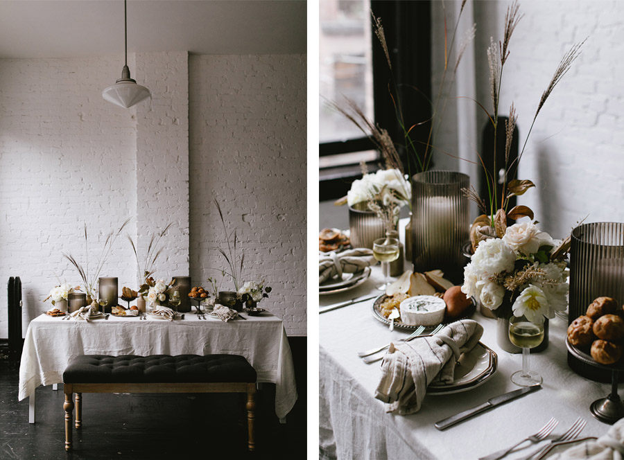 UN ALMUERZO DE ACCIÓN DE GRACIAS CON UN TOQUE FRANCÉS decoracion-mesa-boda 