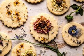 GALLETAS DE AZÚCAR DE LAVANDA Y LIMÓN