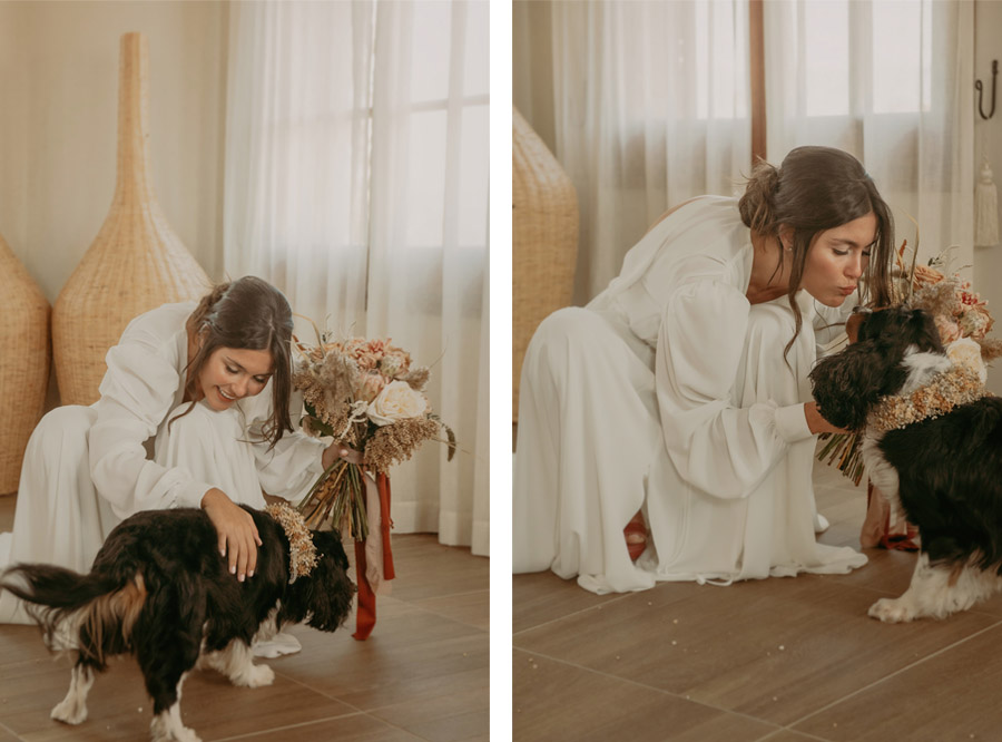 MIREIA & BORJA: LA MÚSICA DEL AMOR mascota-boda 