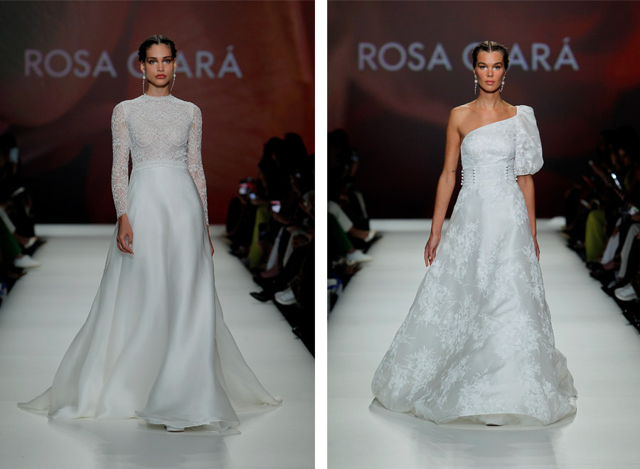 ROSA CLARÁ PRESENTA SU COLECCIÓN 2023 EN LA BARCELONA BRIDAL FASHION WEEK novias-rosa-clara 