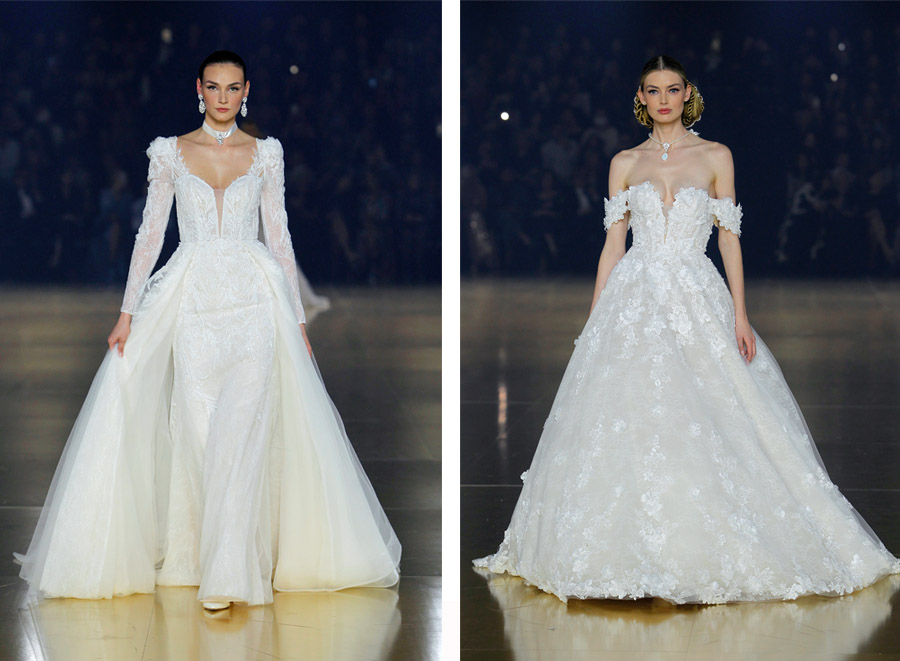 ATELIER PRONOVIAS PRESENTA LA COLECCIÓN VERSAILLES EN LA BARCELONA BRIDAL FASHION WEEK pronovias-vestidos-novia-2023 