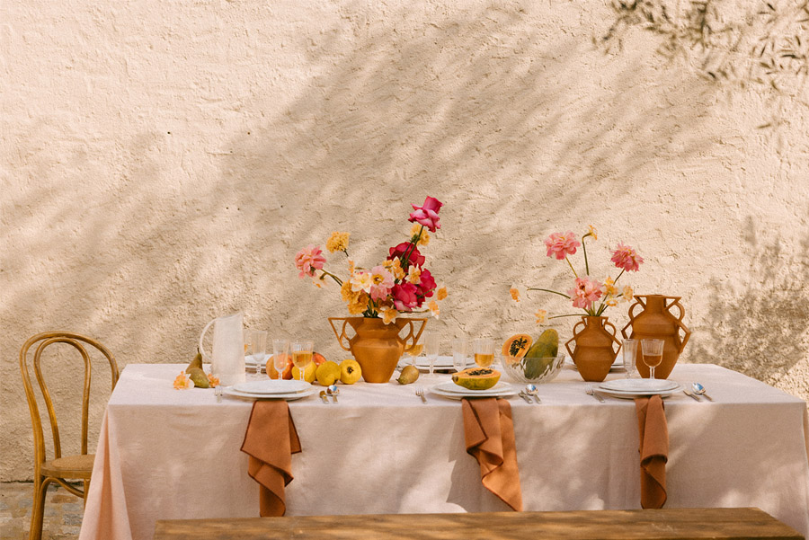 DECORACIÓN DE MESA PARA UNA BODA DE VERANO boda-verano-mesa 