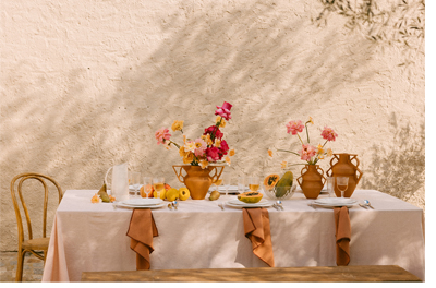 DECORACIÓN DE MESA PARA UNA BODA DE VERANO mesa-toscana-editorial 