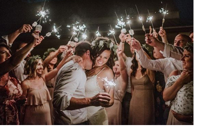 UN PASILLO DE BENGALAS EN TU BODA boda-bengalas 