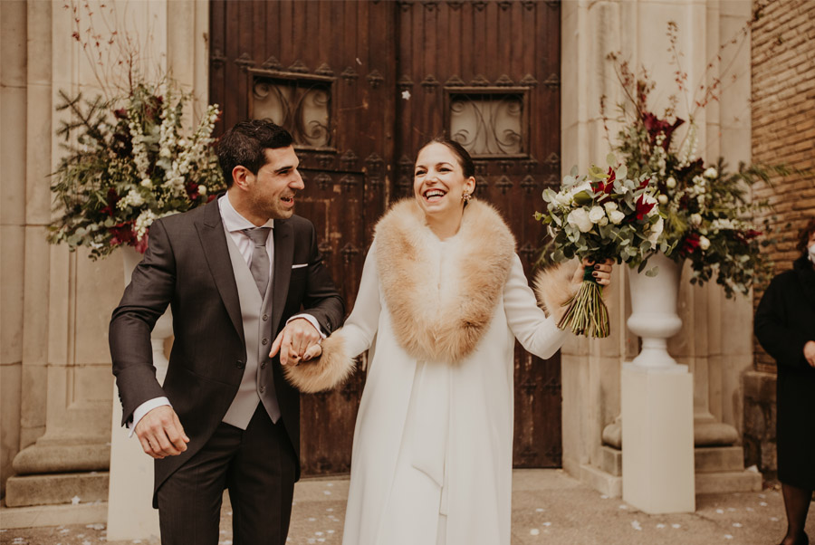 MARINA & UNAI: UNA BODA EN NAVIDAD salida-novios-1 