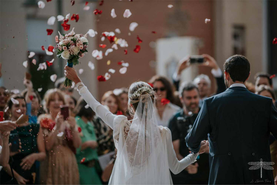 GEMA & PABLO: LA FUERZA DEL DESTINO salida-novios 