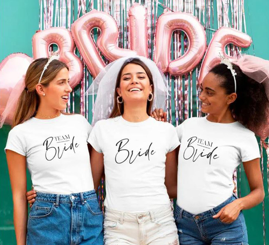 CAMISETAS PERSONALIZADAS PARA DESPEDIDAS DE SOLTERA: CREATIVIDAD Y  DIVERSIÓN EN UN DISEÑO - Blog de bodas de Una Boda Original