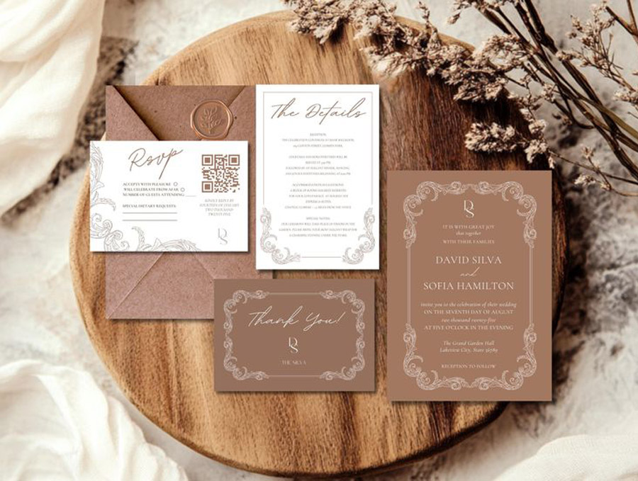 MOCHA MOUSSE, NUEVO COLOR DEL AÑO 2025 invitaciones-mocha-mousse 