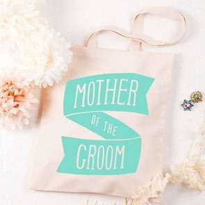 Bolsa de tela mamá del novio