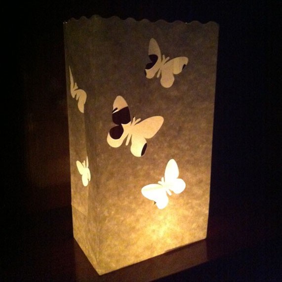 Bolsa de luz de mariposas grandes (10 ud.): Detalles bonitos
