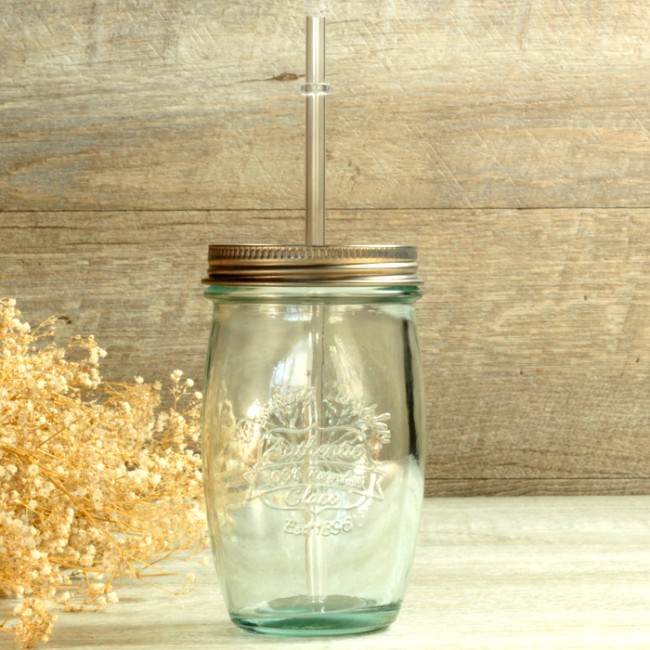 Bote de cristal: Detalles y decoración