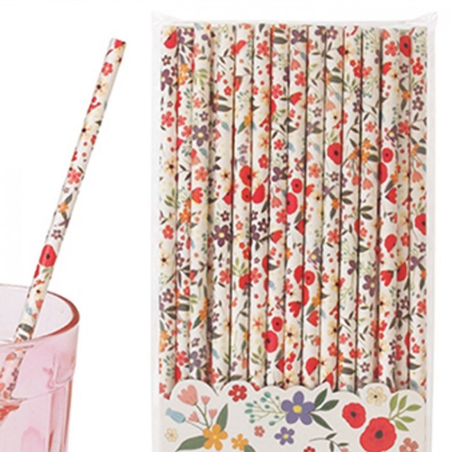 Cañitas de flores: Detalles fiesta