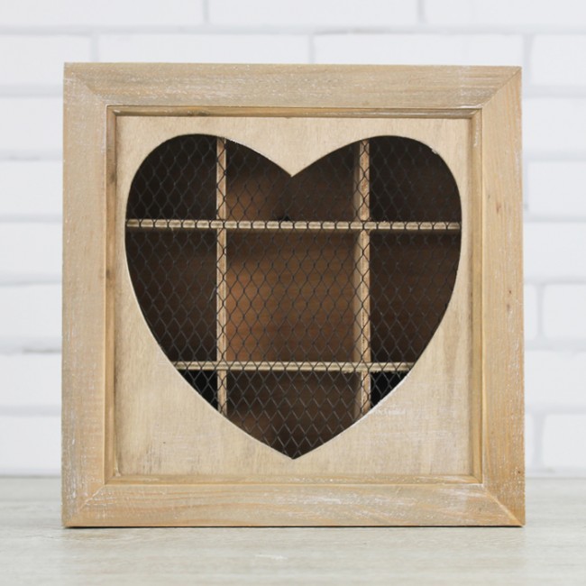 Caja de madera y rejilla: Decoración original