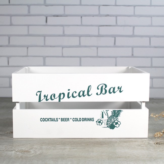 Cajas bar tropical: Ideas decoración