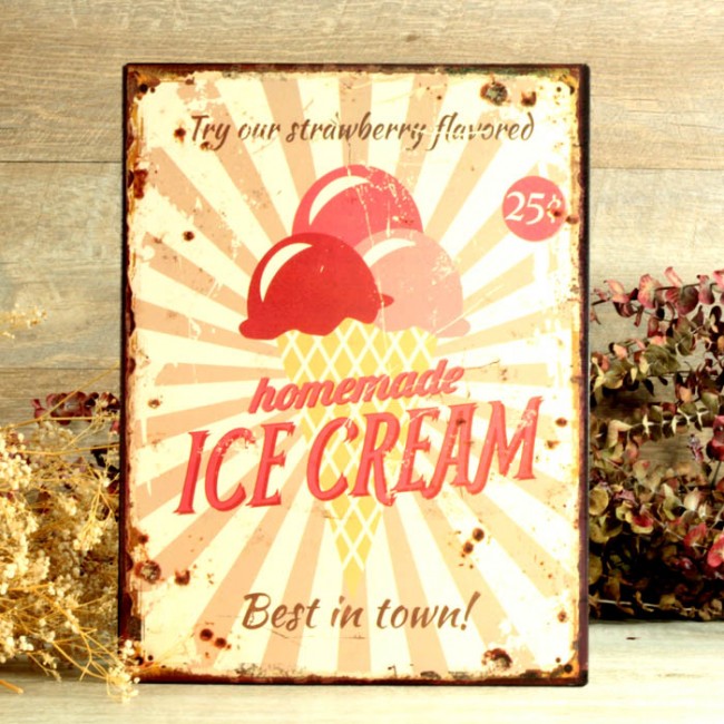 Cartel helados: Carteles originales