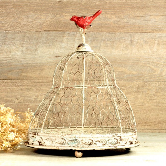 Jaula centro de mesa: Detalles boda