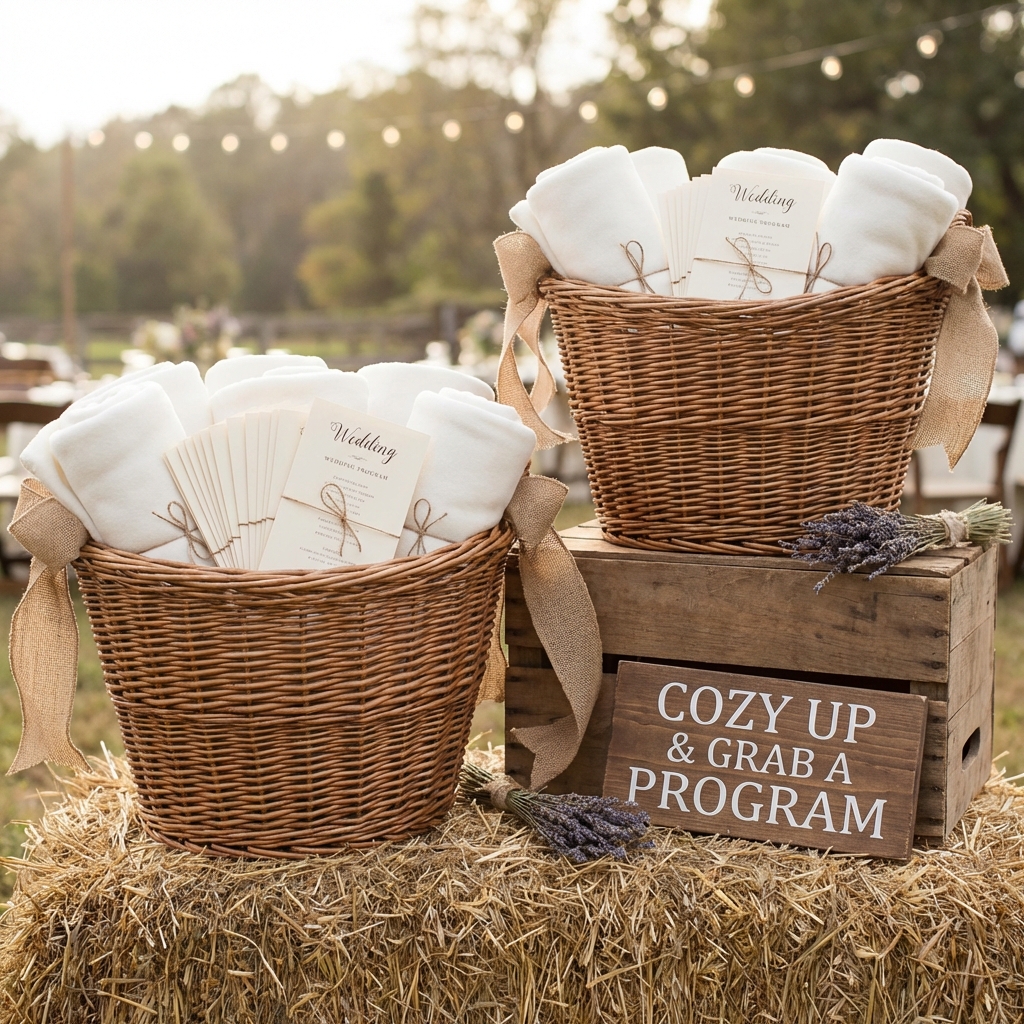 Cestas de mimbre para bodas: Tradición y calidez