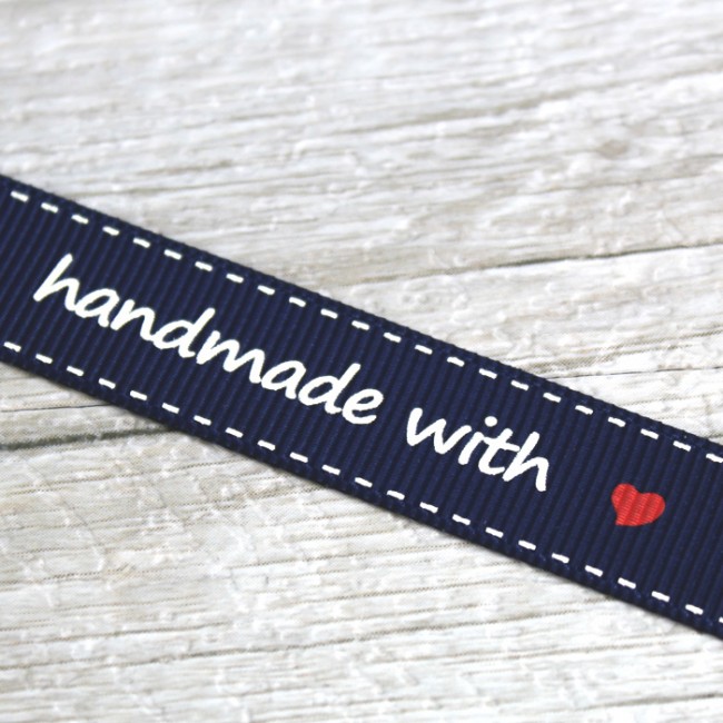 Cinta de tela handmade with love: Detalles y decoración