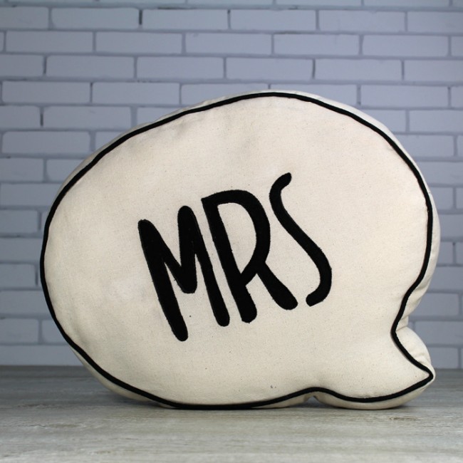 Cojín mrs: Detalles únicos
