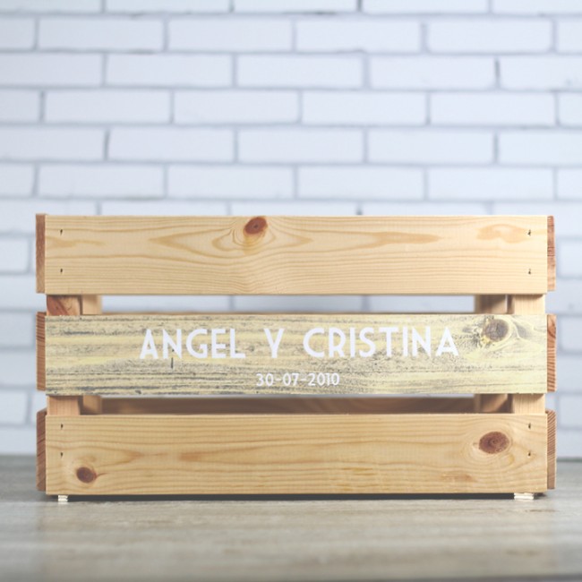 Caja para detalles de boda personalizable: Ideas decoración