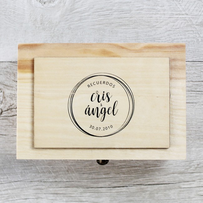 Caja de recuerdos de boda: Ideas decoración