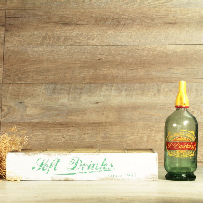 Caja vintage soft drinks: Decoración vintage
