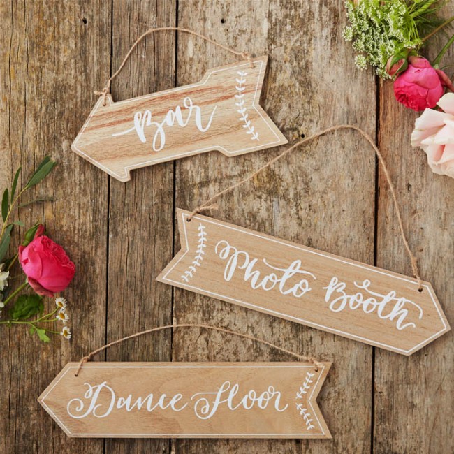 Carteles boda: Carteles madera