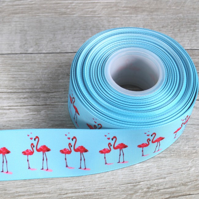 Cinta de tela flamencos: Detalles y decoración