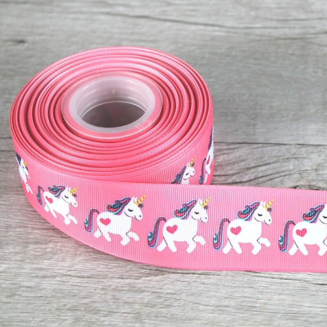 Cinta de tela unicornios: Detalles y decoración