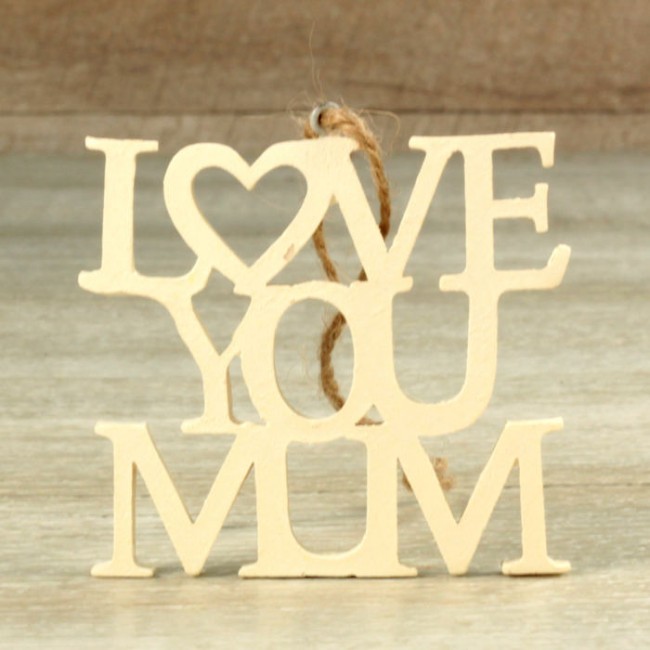 Colgante love you Mum: Detalles únicos